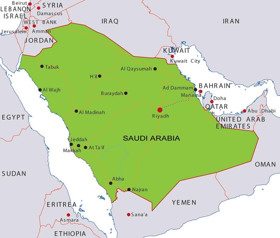 mapa de la universidad de Bahrein