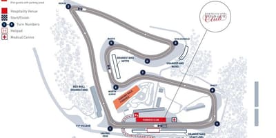 Mapa del gp de Bahrein