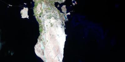 Mapa de Bahrein satélite