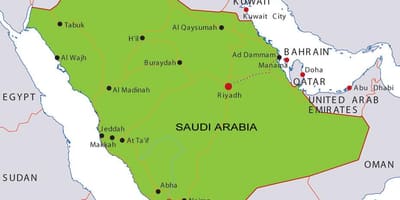 Mapa de la universidad de Bahrein